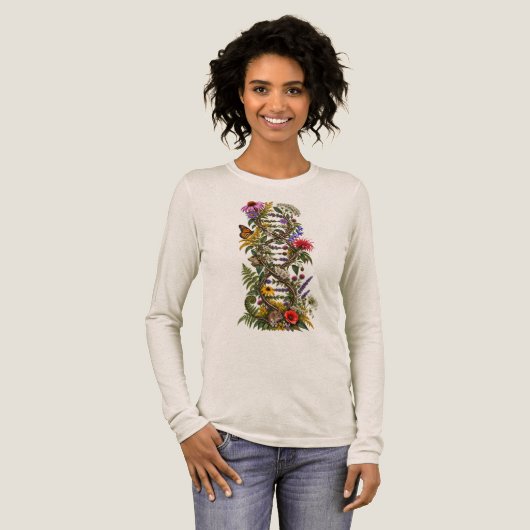 Wilde DNA Tri-Blend Shirt (Volle Vorderseite)