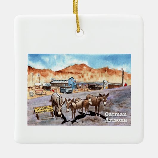 Wilde Donkeys, Arizona Ornament (Vorderseite)