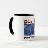Wilde Drehkreuze - Geboren zu Roar Tasse (Vorderseite Links)