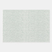 Wilde Dschungel-Geburtstagsfeier-Muster Geschenkpapier Set (Vorderseite 2)