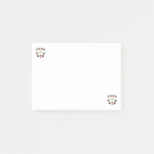 Wilde Dschungel-Tier-Geburtstagsfeier Design Post-it Klebezettel