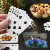 Wilde Einhorn Spielkarten (In Situ)