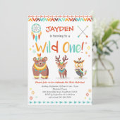 Wilde Einladung eines Geburtstags, Stammeswald (Stehend Vorderseite)