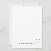 Wilde Einladung zum Geburtstag, Löwe 1. Geburtstag (Rückseite)