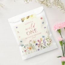 Wilde Eins Wilde Blume Wilde Blumen 1. Geburtstags