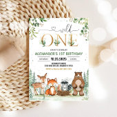 Wilde Einwaldkreaturen zum Geburtstag Einladung