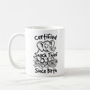 Wilde Elefant Kaffeetasse Für Lustige Snack-Liebha