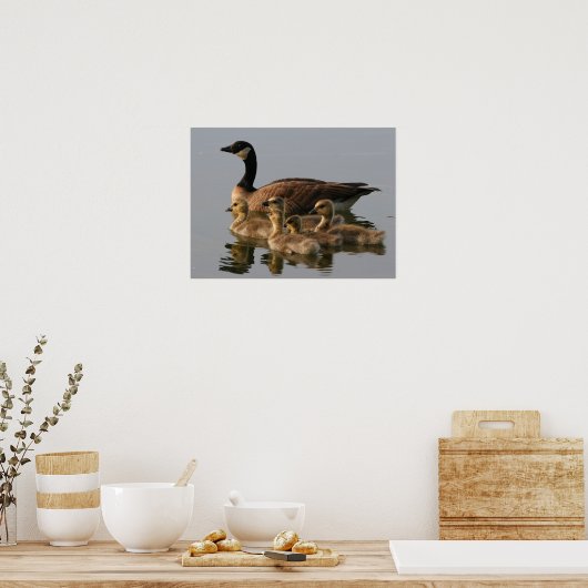 Wilde Ente Poster (Küche)