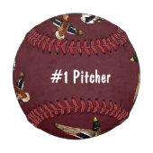 Wilde Enten im Flight Maroon Baseball (Rückseite)