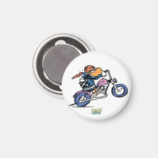 Wilde Enten Kühlschrankmagnet (Vorderseite/Rückseite)