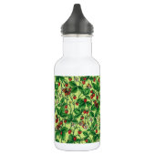 Wilde Erdbeeren auf Honigtaube Edelstahlflasche (Links)