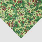 Wilde Erdbeeren auf Honigtaube Seidenpapier (Ausschnitt)