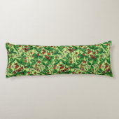 Wilde Erdbeeren auf Honigtaube Seitenschläferkissen (Rückseite)