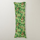 Wilde Erdbeeren auf Honigtaube Seitenschläferkissen (Vorderseite Vertikal)