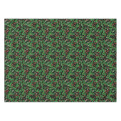 Wilde Erdbeeren auf schwarz Tischdecke (Vorderseite (Horizontal))