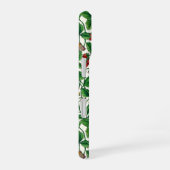 Wilde Erdbeeren auf weißem Grund iPhone 16 Hülle (Rechte Seite)