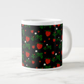 Wilde Erdbeeren Jumbo-Mug Jumbo-Tasse (Vorderseite Rechts)