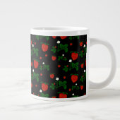 Wilde Erdbeeren Jumbo-Mug Jumbo-Tasse (Rechts)