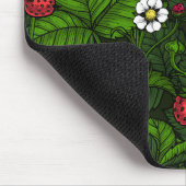 Wilde Erdbeeren Mousepad (Ecke)