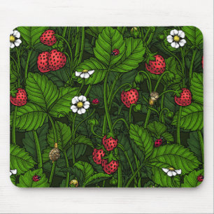 Wilde Erdbeeren Mousepad
