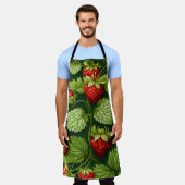 Wilde Erdbeeren Pflanze Art. Schürze (Getragen)