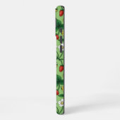 Wilde Erdbeeren rot/gelb/grün/ iPhone Hülle (Linke Seite)