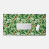 Wilde Erdbeeren rot/gelb/grün/ Schreibtischunterlage (Tastatur & Maus)