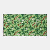 Wilde Erdbeeren rot/gelb/grün/ Schreibtischunterlage (Vorderseite)