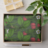 Wilde Erdbeeren Seidenpapier (Geschenk)