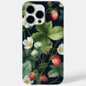 Wilde Erdbeeren Sommer Wasserfarbe Case-Mate iPhone Hülle (Rückseite)