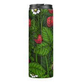 Wilde Erdbeeren Thermosbecher (Rückseite)