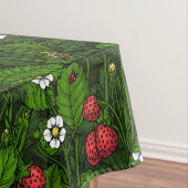 Wilde Erdbeeren Tischdecke (Beispiel)