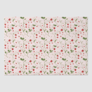 Wilde Erdbeeren (Wäsche) - Gewebepapier Seidenpapier