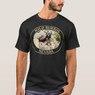 Wilde Esel von Nevada T-Shirt