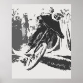 Wilde Fahrt! - BMX Racer Poster (Vorne)