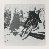 Wilde Fahrt! - BMX Racer Puzzle (Vertikal)