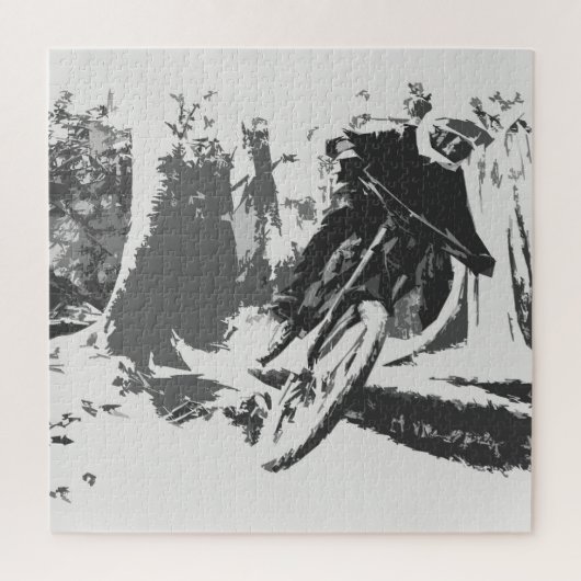 Wilde Fahrt! - BMX Racer Puzzle (Vertikal)