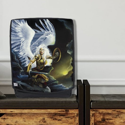 Wilde Fantasy Krieger Engel Schwert Rucksack