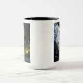 Wilde Fantasy-Krieger-Engel-Schwert Tasse (Zentrum)