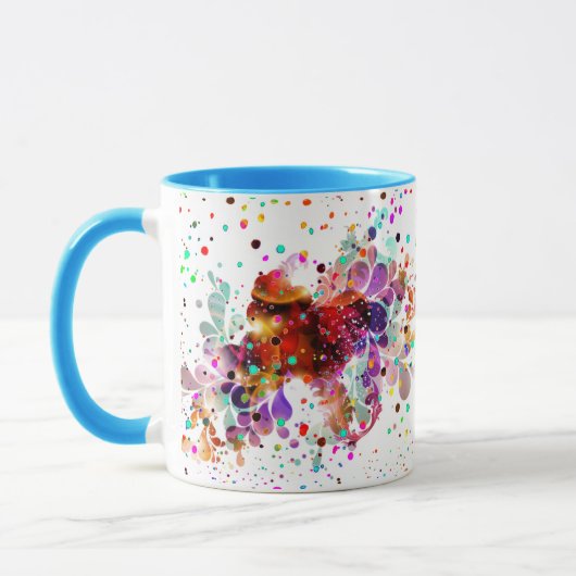 Wilde Farbmug Tasse (Links)