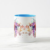 Wilde Farbspritzer Tasse (Zentrum)