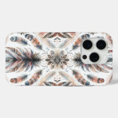 Wilde Federn Case-Mate iPhone Hülle (Rückseite (Horizontal))