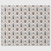 Wilde Federn Geschenkpapier (Flach)