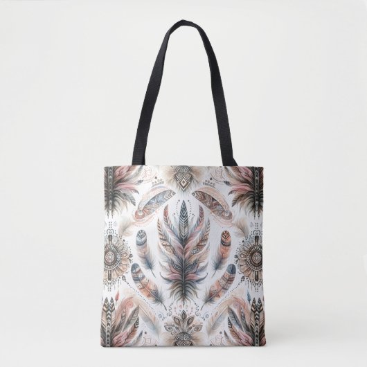 Wilde Federn Tasche (Vorderseite)