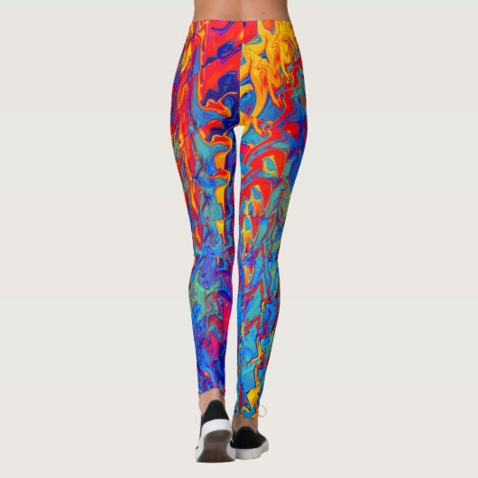 Wilde Flammen... Leggings (Rückseite)