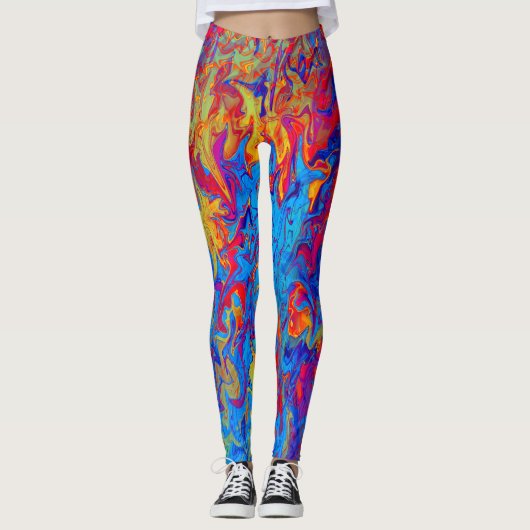Wilde Flammen... Leggings (Vorderseite)