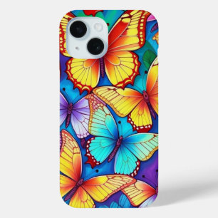 Wilde fliegende Schmetterlinge Case-Mate iPhone Hülle
