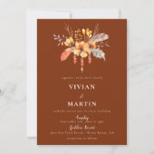 Wilde Flora und Fauna Einladung (Vorderseite)