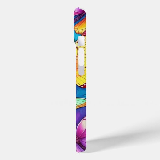 Wilde Flying Butterflies Case-Mate iPhone Hülle (Rückseite / Links)