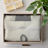 Wilde Frau Seidenpapier (Geschenk)